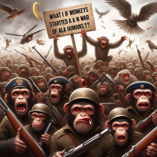 What If Monkeys Started a War Against Humans? – Would We Actually Stand a Chance?