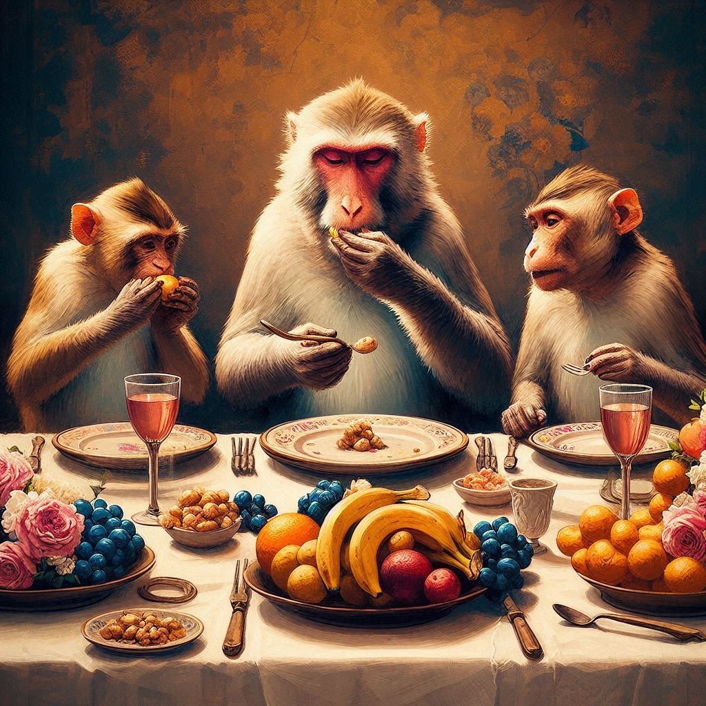 Monkey Dining Etiquette: Do They Have Table Manners?