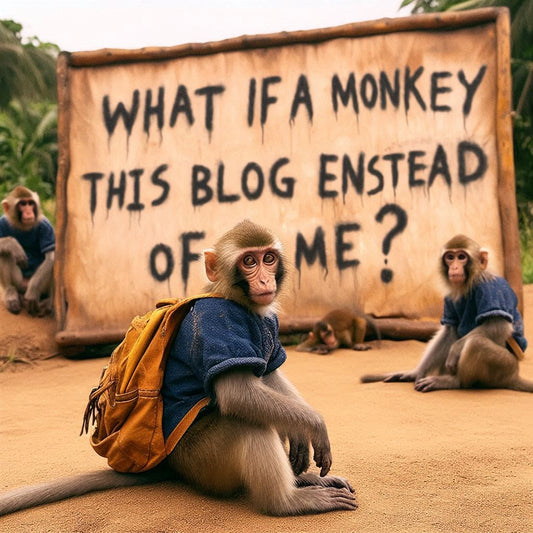 What If a Monkey Wrote This Blog Instead of Me? – The Weirdest Monkey-Generated Content Experiment Ever