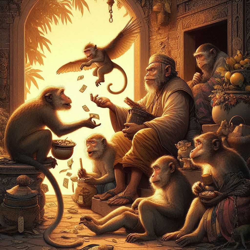 How Some Monkeys Have Learned to Steal and Barter with Humans