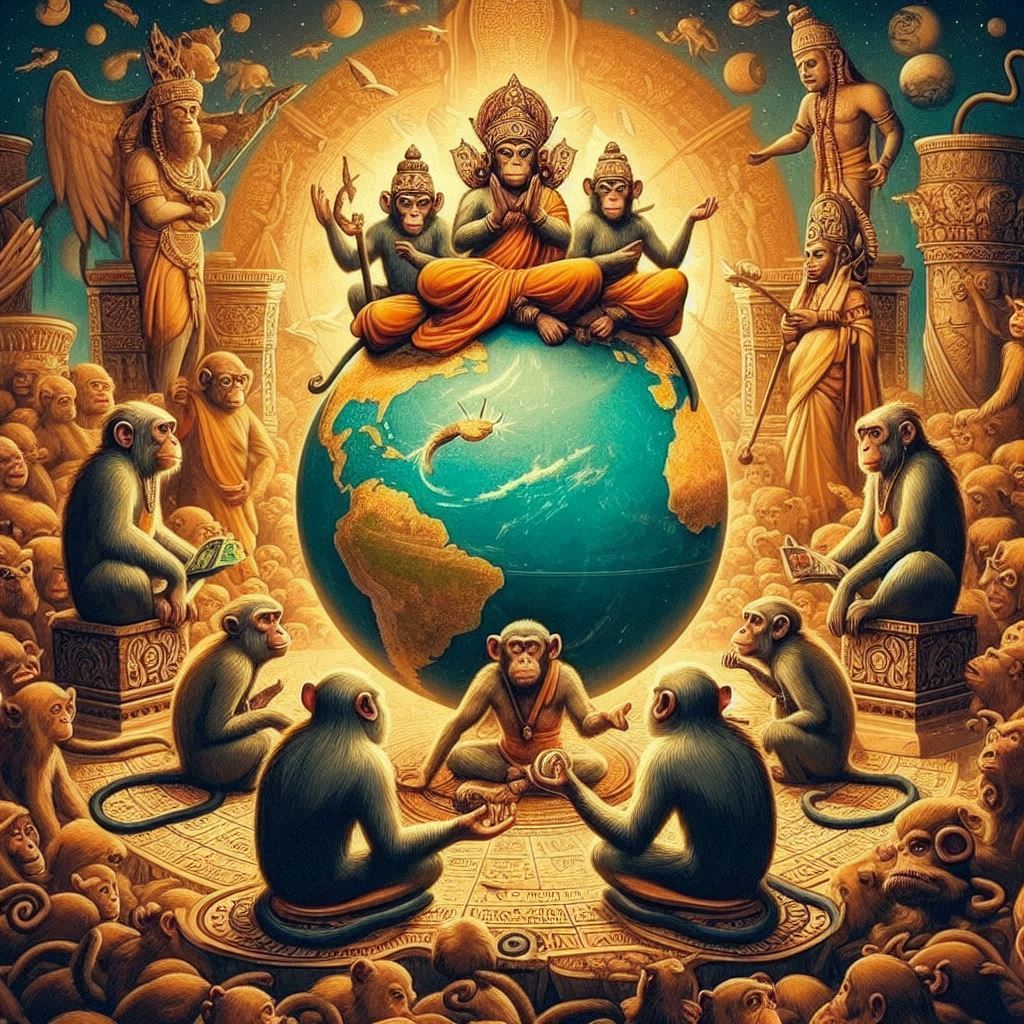 The Theory That Monkeys Are the True Rulers of Earth 🐒🌍