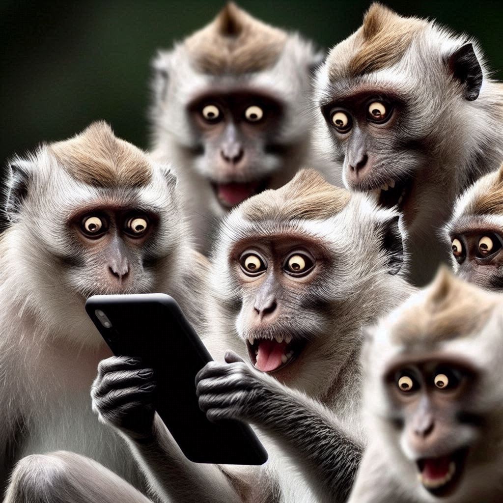 Do Monkeys Recognize Themselves in Memes? – Are They Aware of Their Internet Fame?