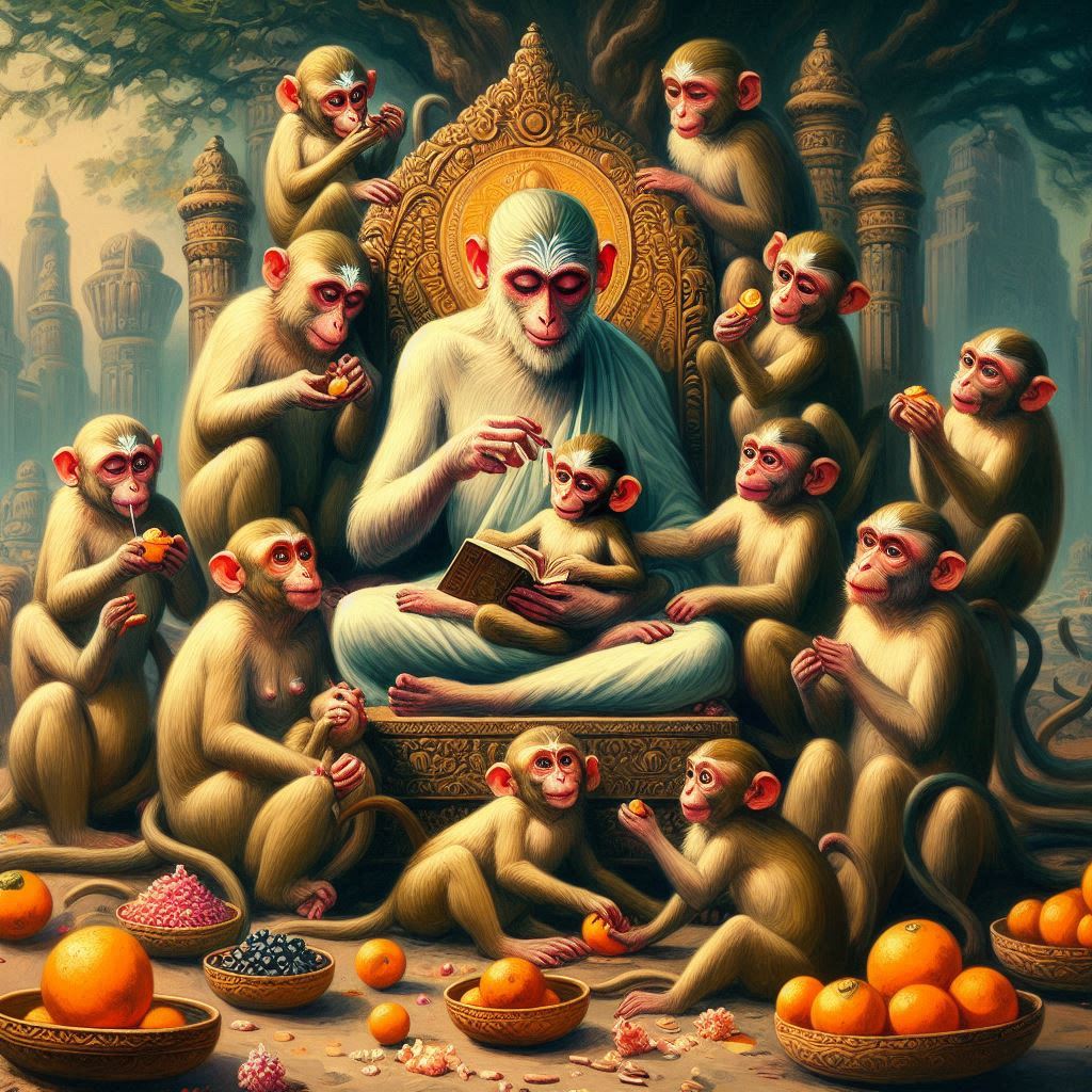 Are Monkeys the Reincarnated Souls of Mischievous Humans? – The Karmic Cycle of Cheeky Primates