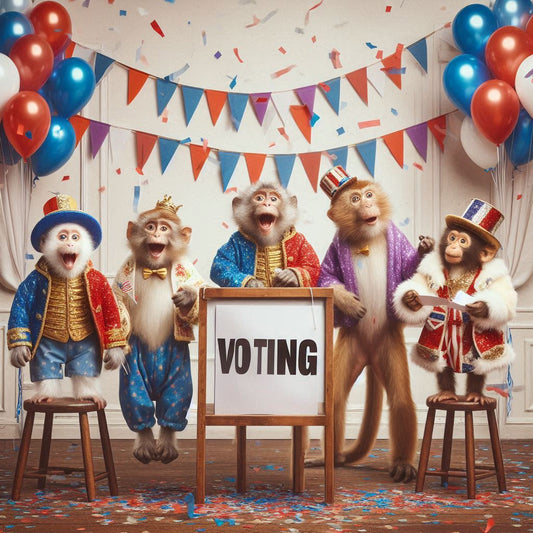 If Monkeys Could Vote, What Would Their Political Views Be? – Are They Pro-Bananas? Anti-Leash Laws?