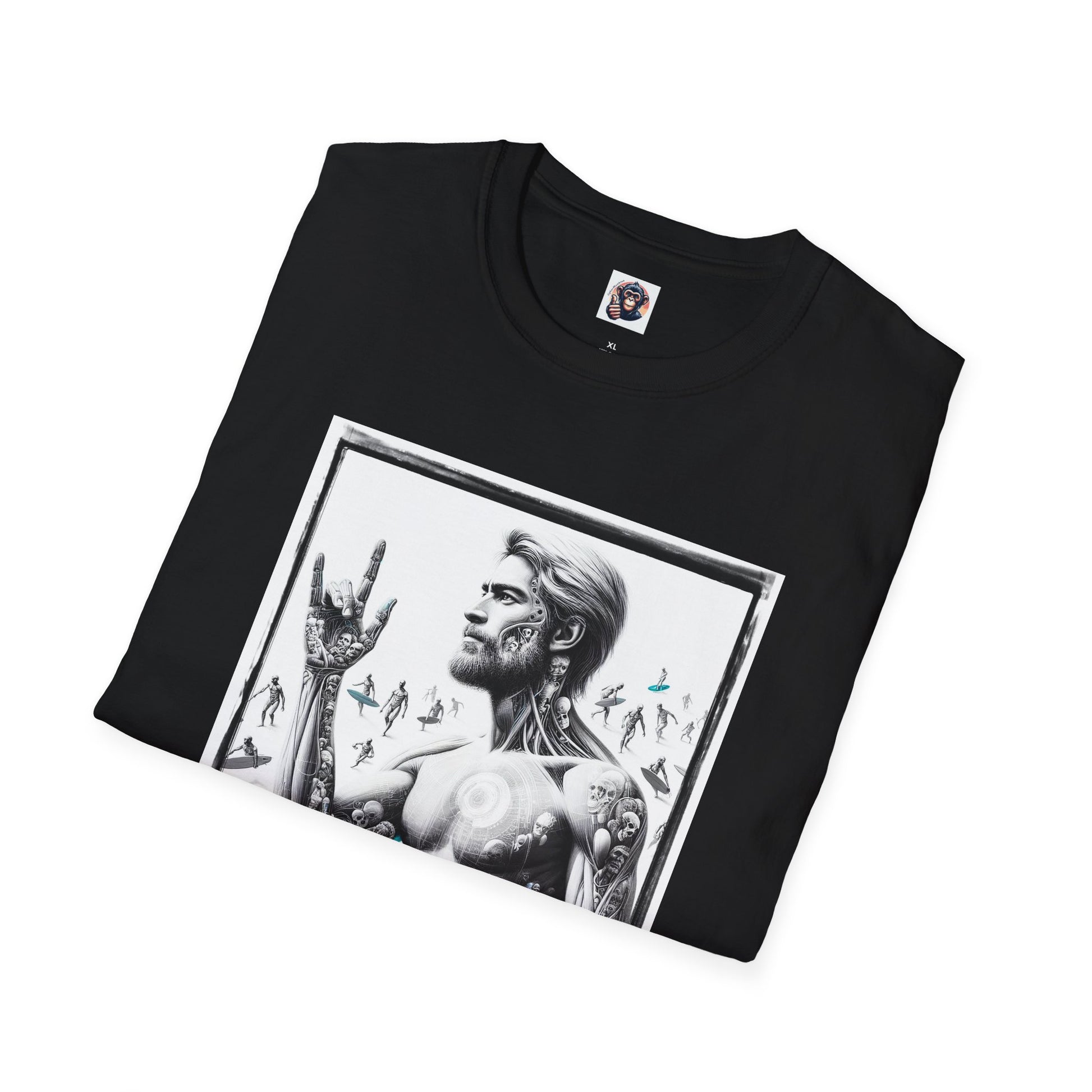 Mis·cel·la·ne·ous Designs Marketing surfs up T-Shirt Printify