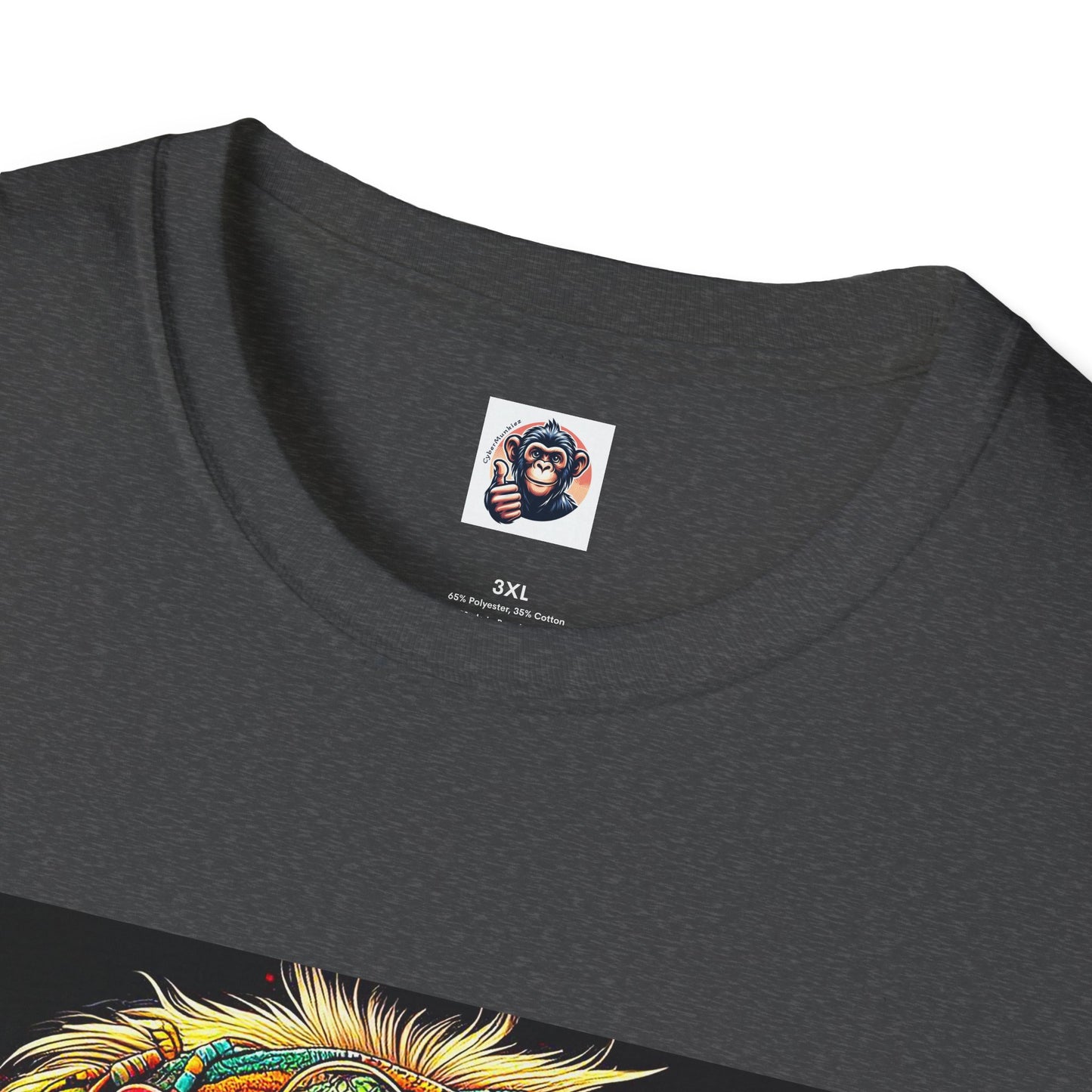 Capuchin Monkey 70s hippie T-Shirt Printify