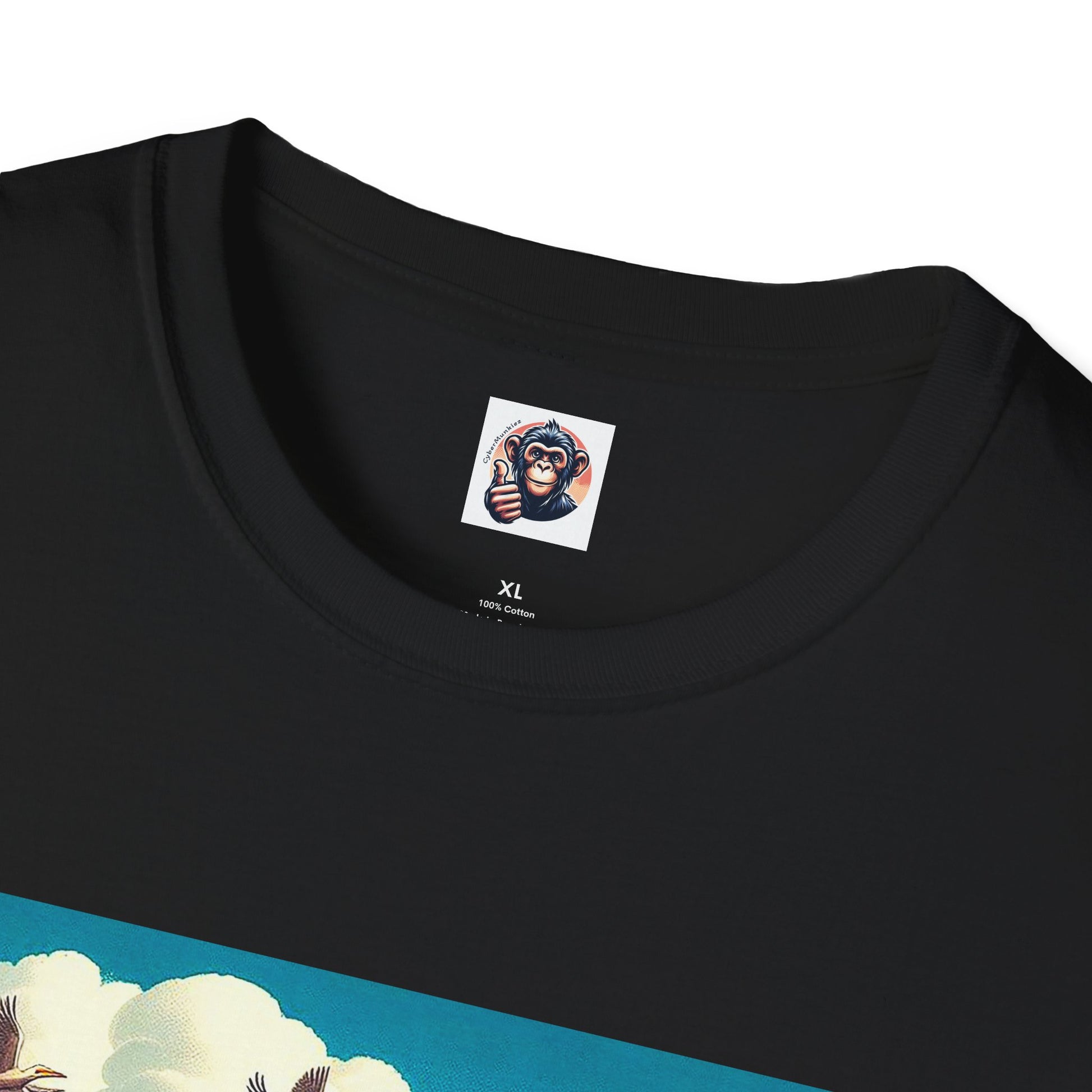 Wacky Chimp driving fun T-Shirt Printify