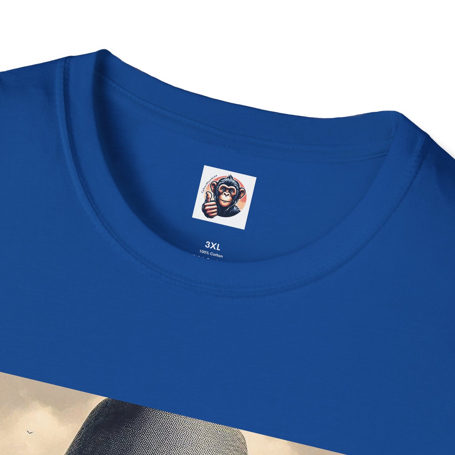 Bonobo hat and bow tie T-Shirt Printify