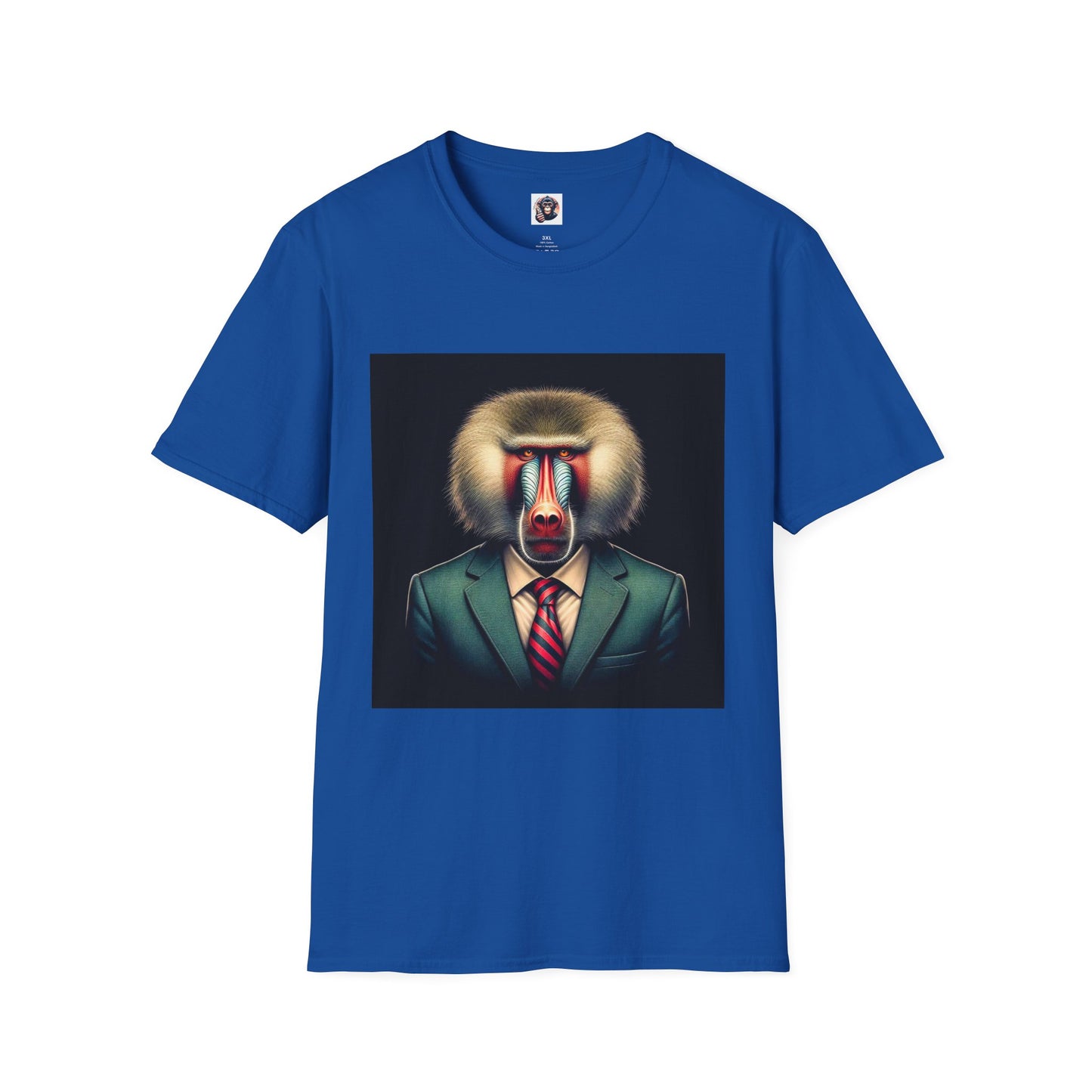 Baboon business professionals T-Shirt Printify XS Royal