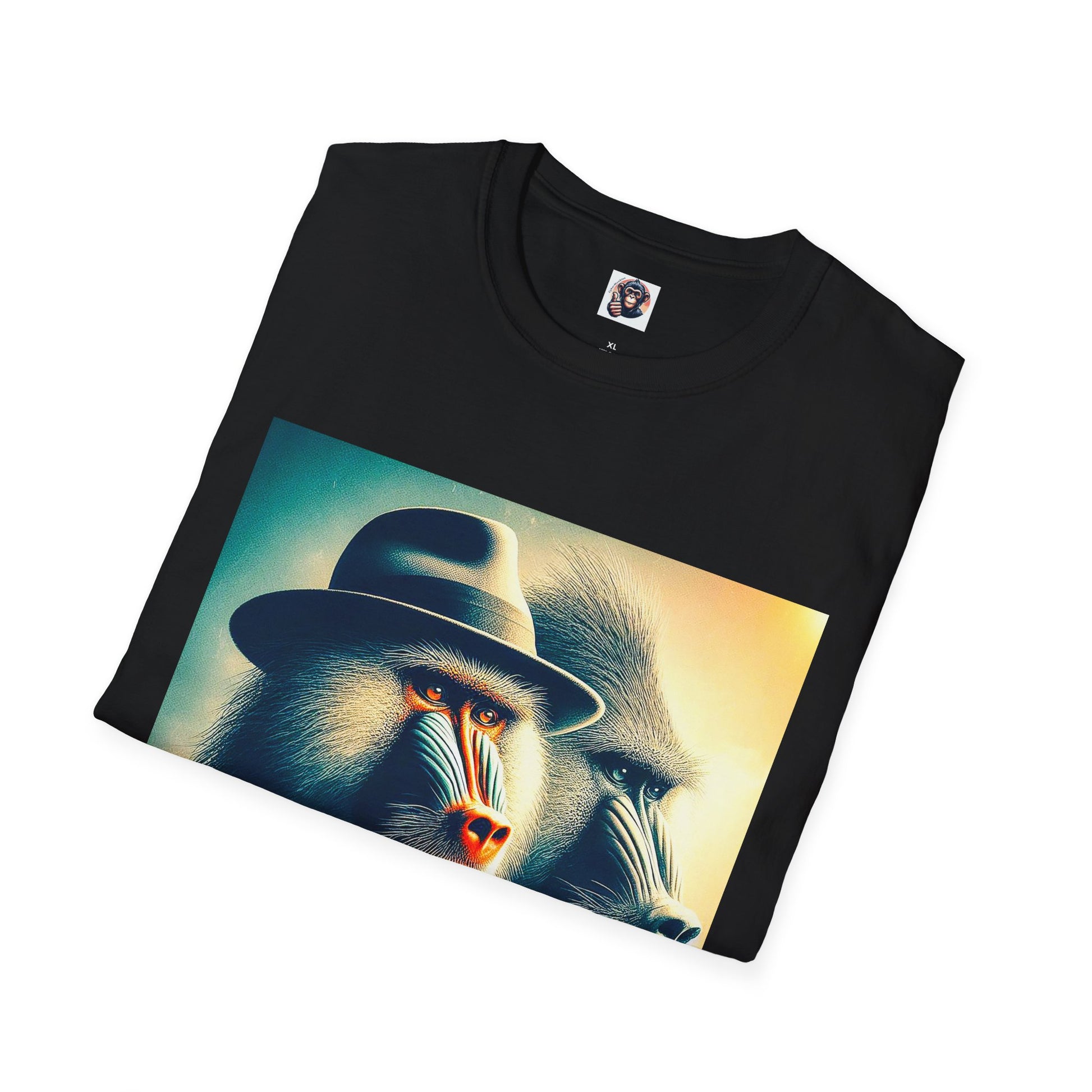 Baboon business professionals T-Shirt Printify