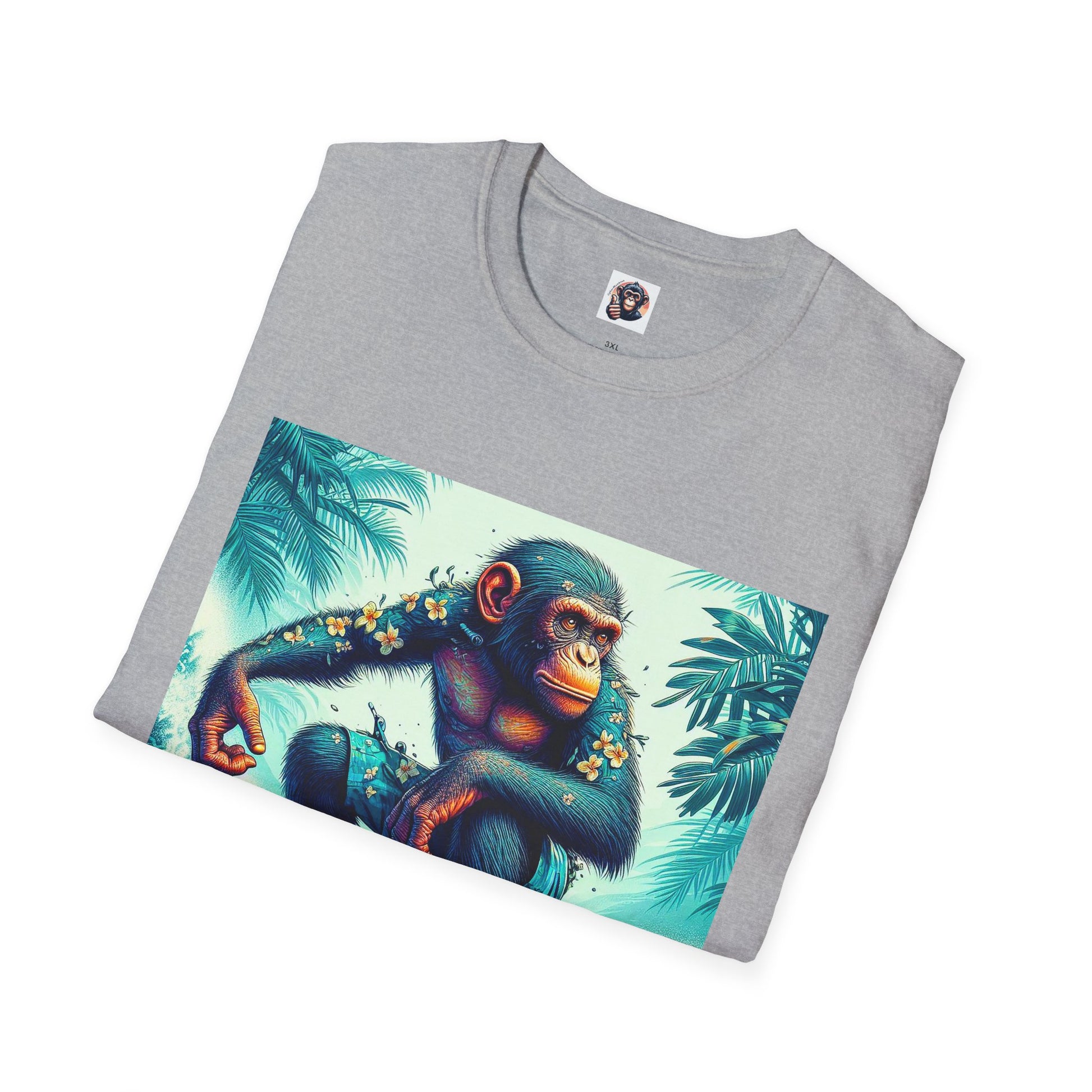 Bonobo crashing waves T-Shirt Printify