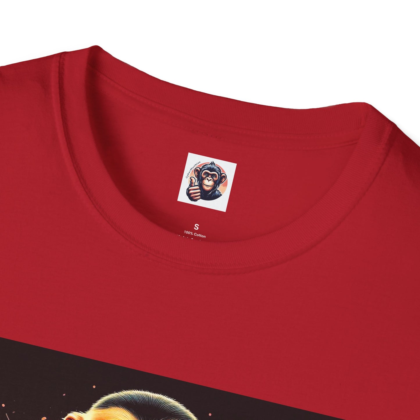 Capuchin Monkey tough muscle man shirt