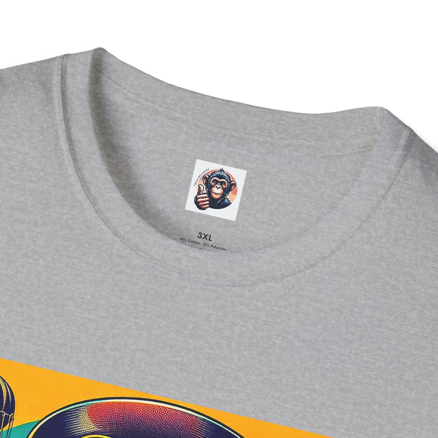 Capuchin Monkey steam punk shirt T-Shirt Printify