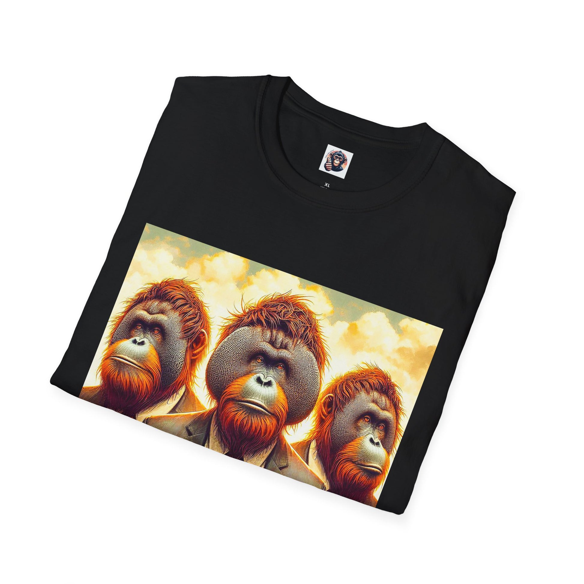 Orangutans business men T-Shirt Printify