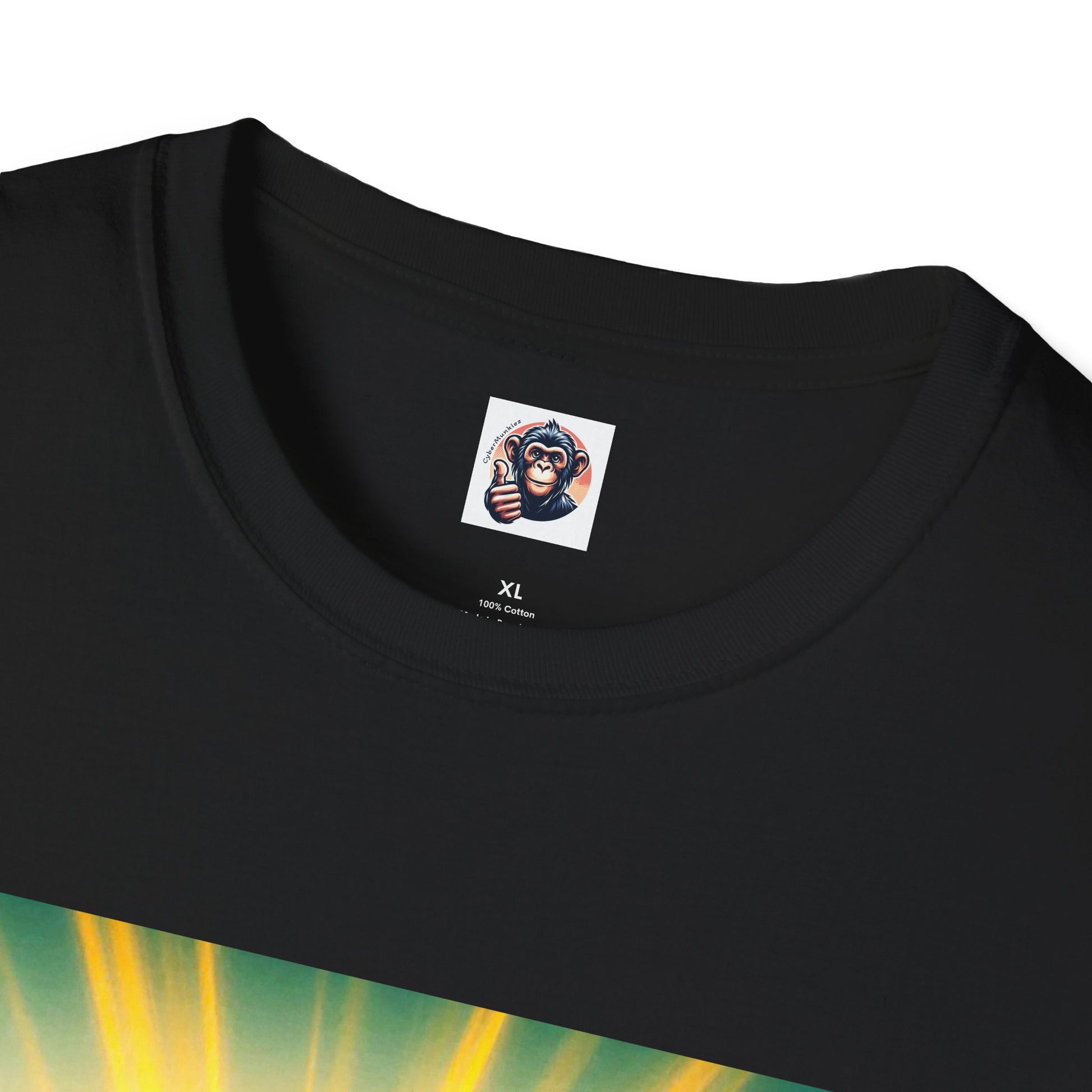 Gorilla flying T-Shirt Printify