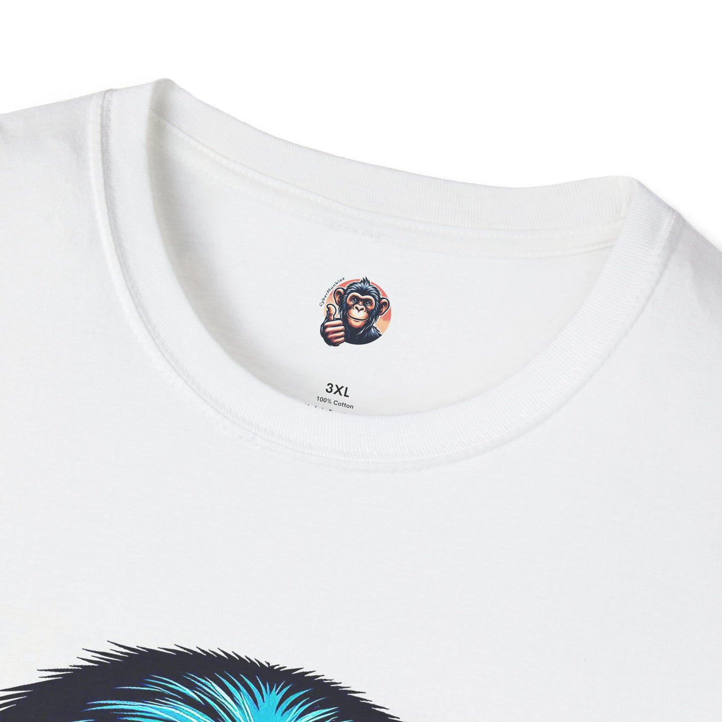 Chimp cool shades T-Shirt Printify