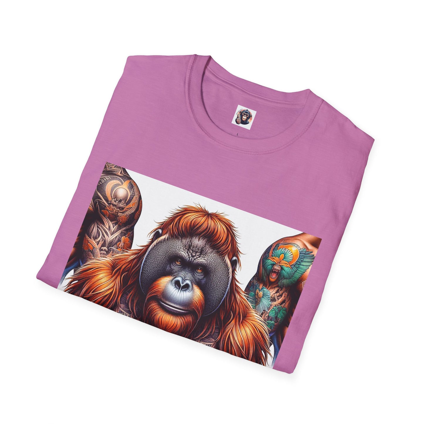Orangutans muscles man T-Shirt Printify