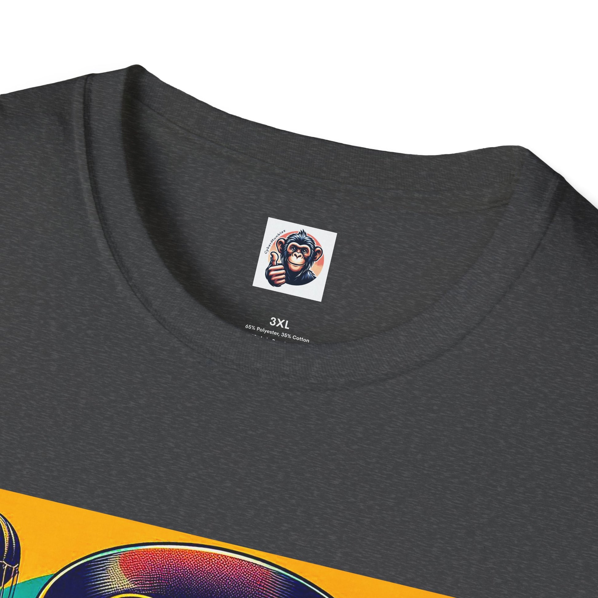 Capuchin Monkey steam punk shirt T-Shirt Printify