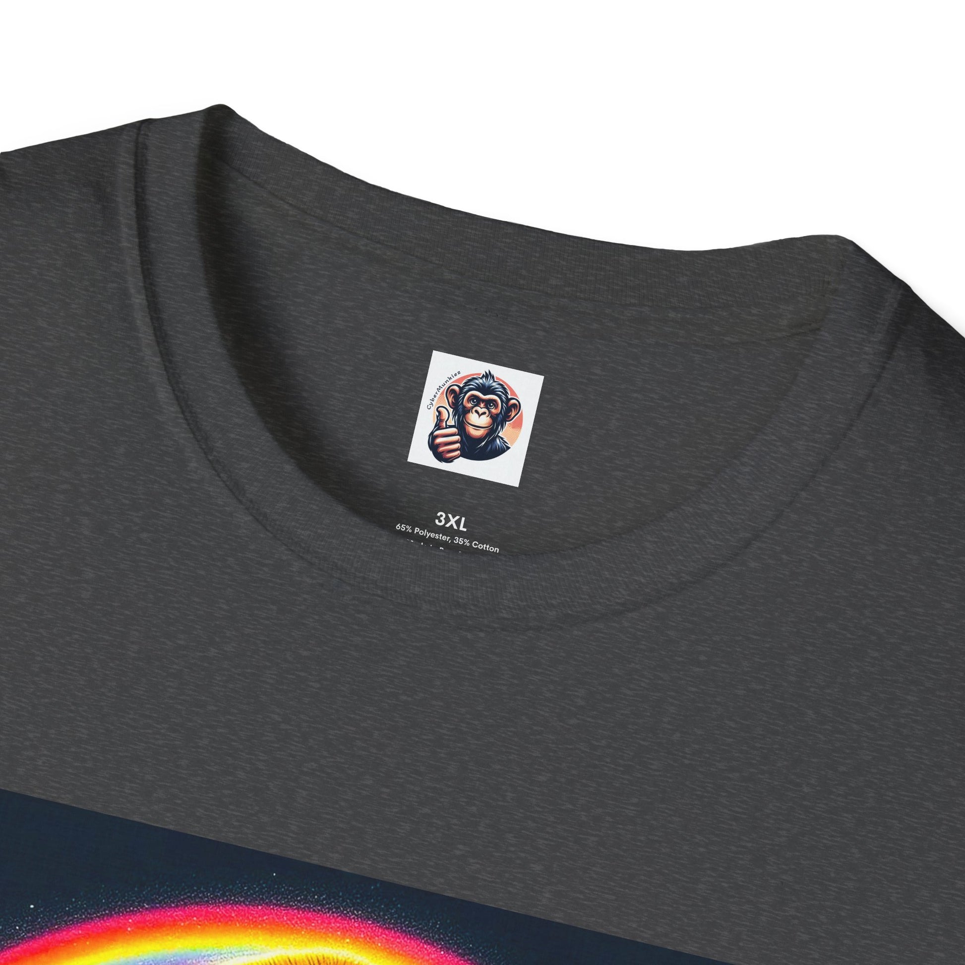 Gorilla rainbow ocean T-Shirt Printify
