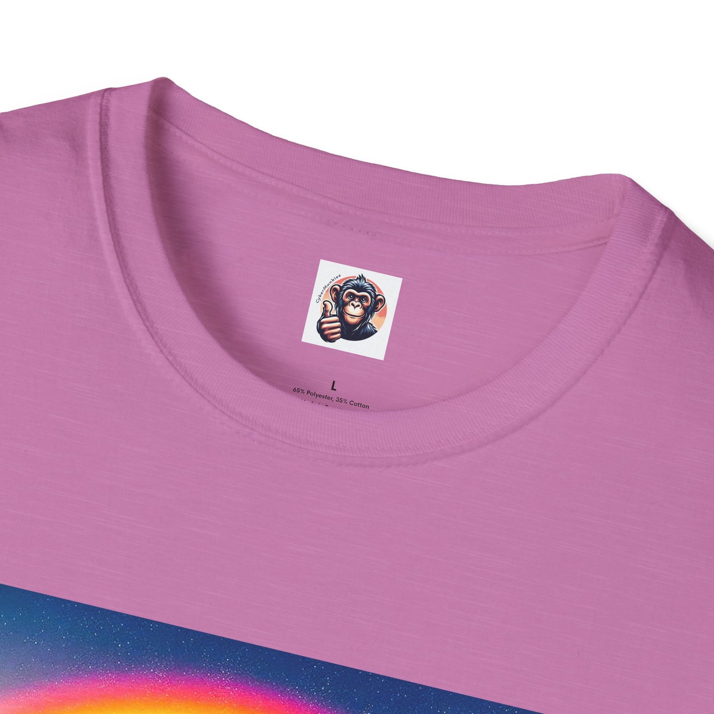 Capuchin Monkey rainbow bridge shirt