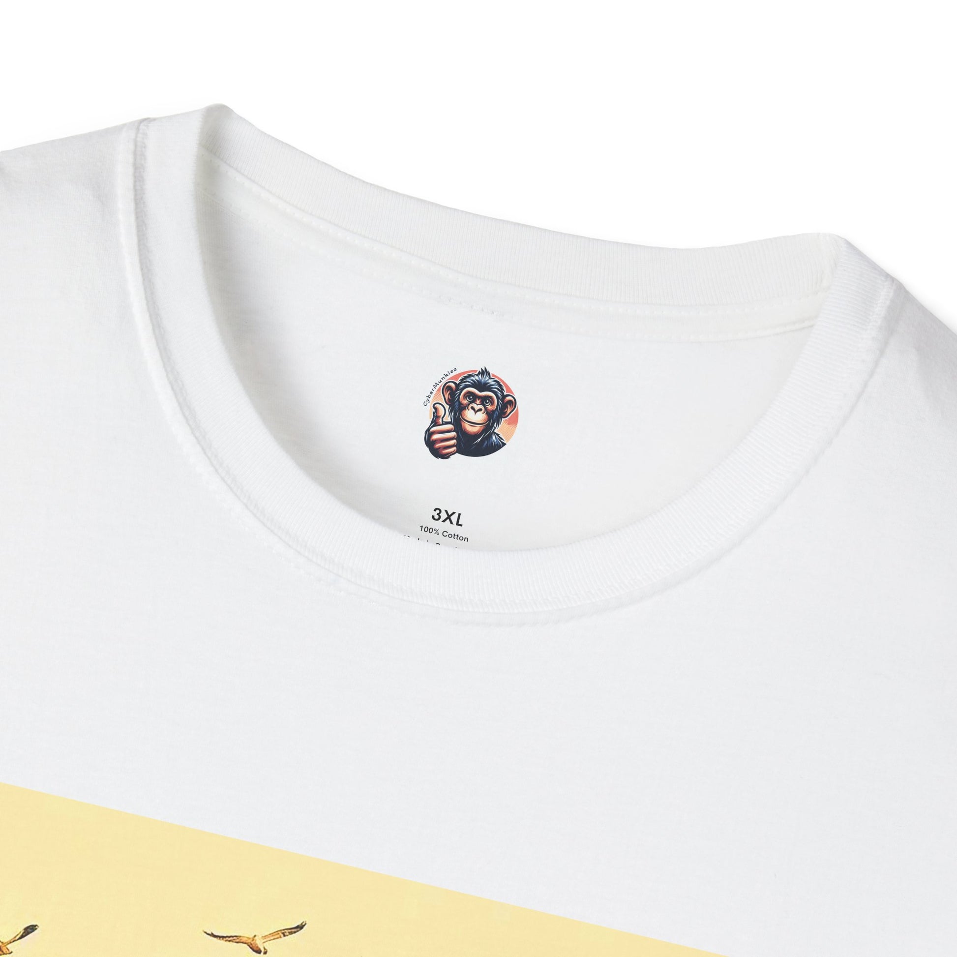 Baboon surfer T-Shirt Printify