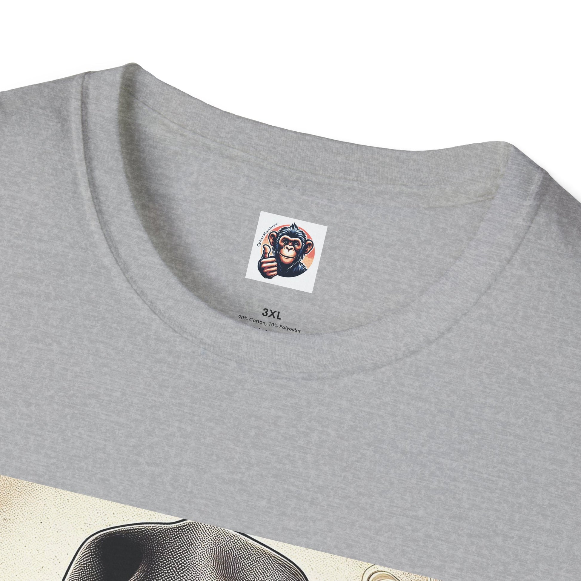 Gorilla whiskey and cigars T-Shirt Printify