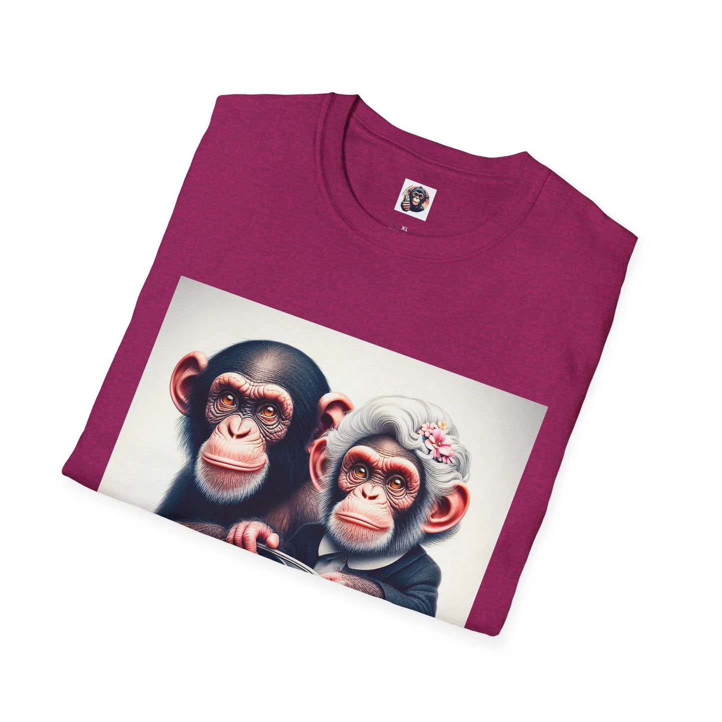 Wacky Chimp baby driver by Printify