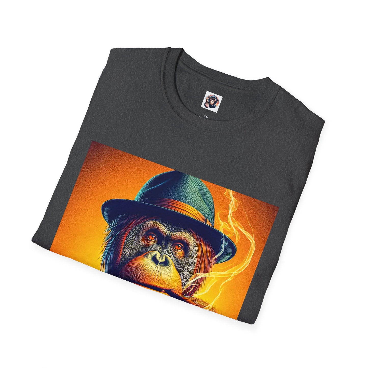 Orangutans whiskey man T-Shirt Printify