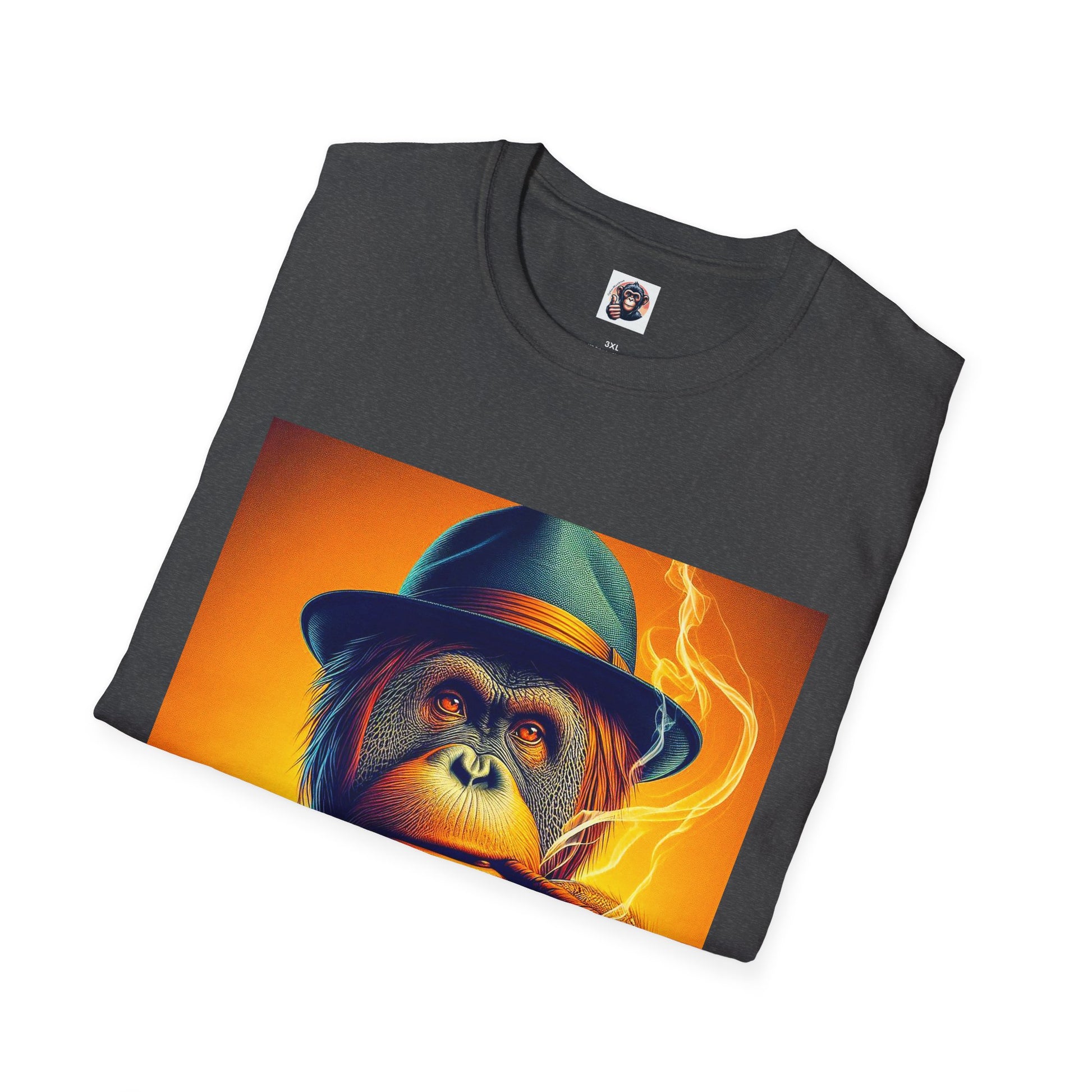 Orangutans whiskey man T-Shirt Printify