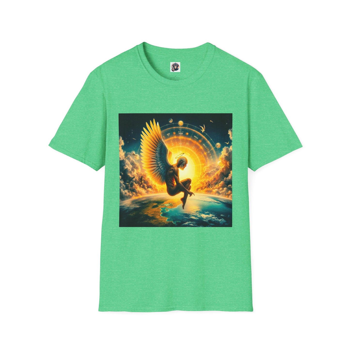 Homo Sapiens T-Shirt Printify S Heather Irish Green
