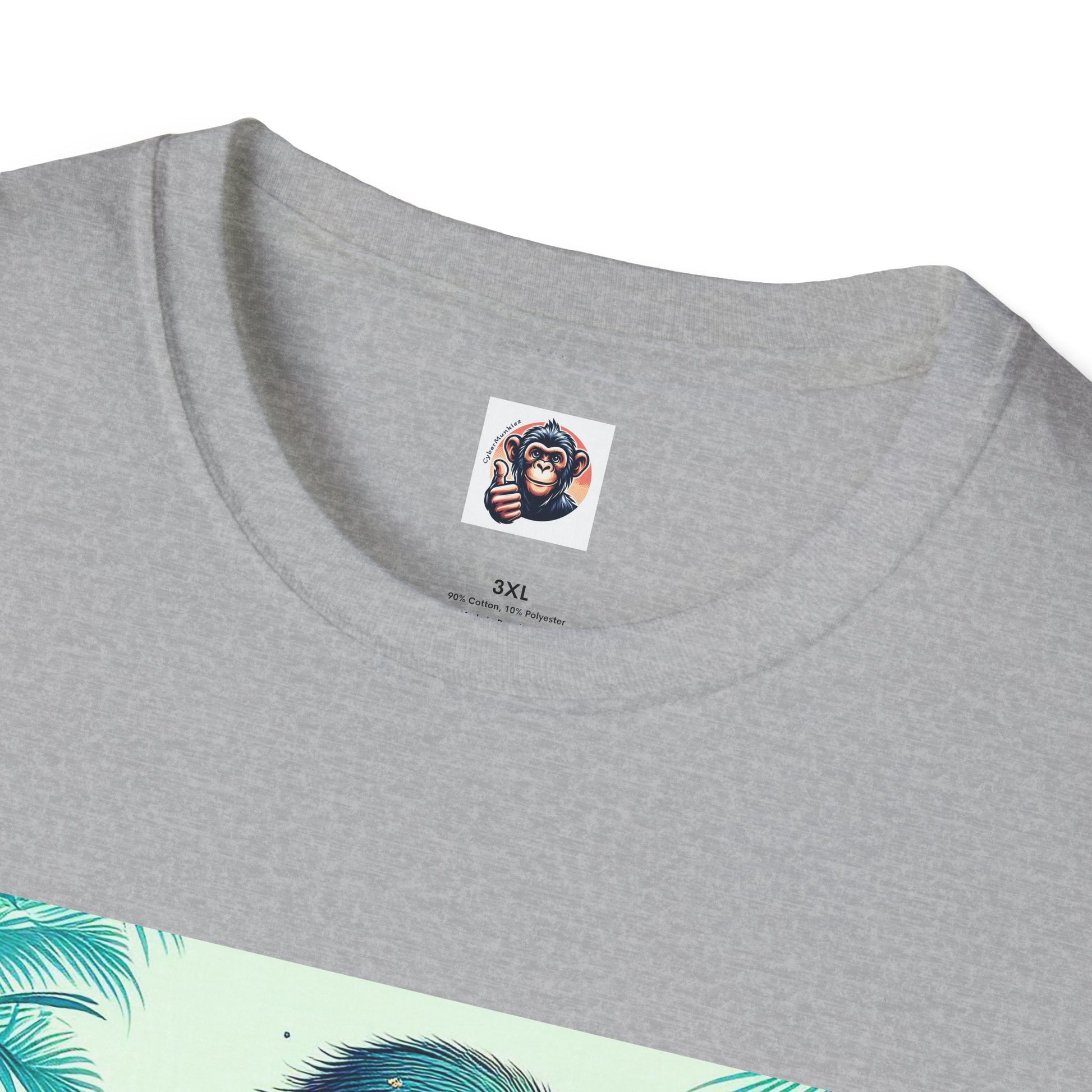 Bonobo crashing waves T-Shirt Printify