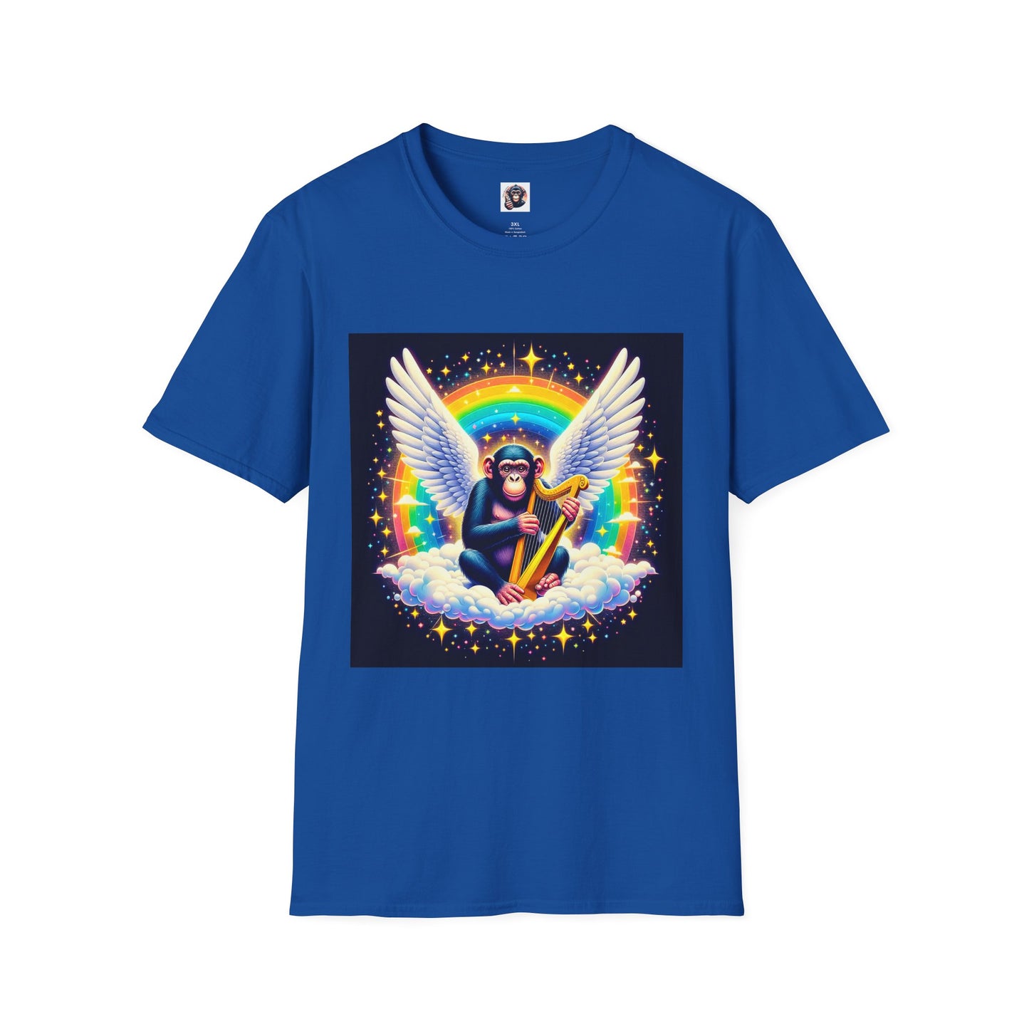 Bonobo wings T-Shirt Printify XS Royal