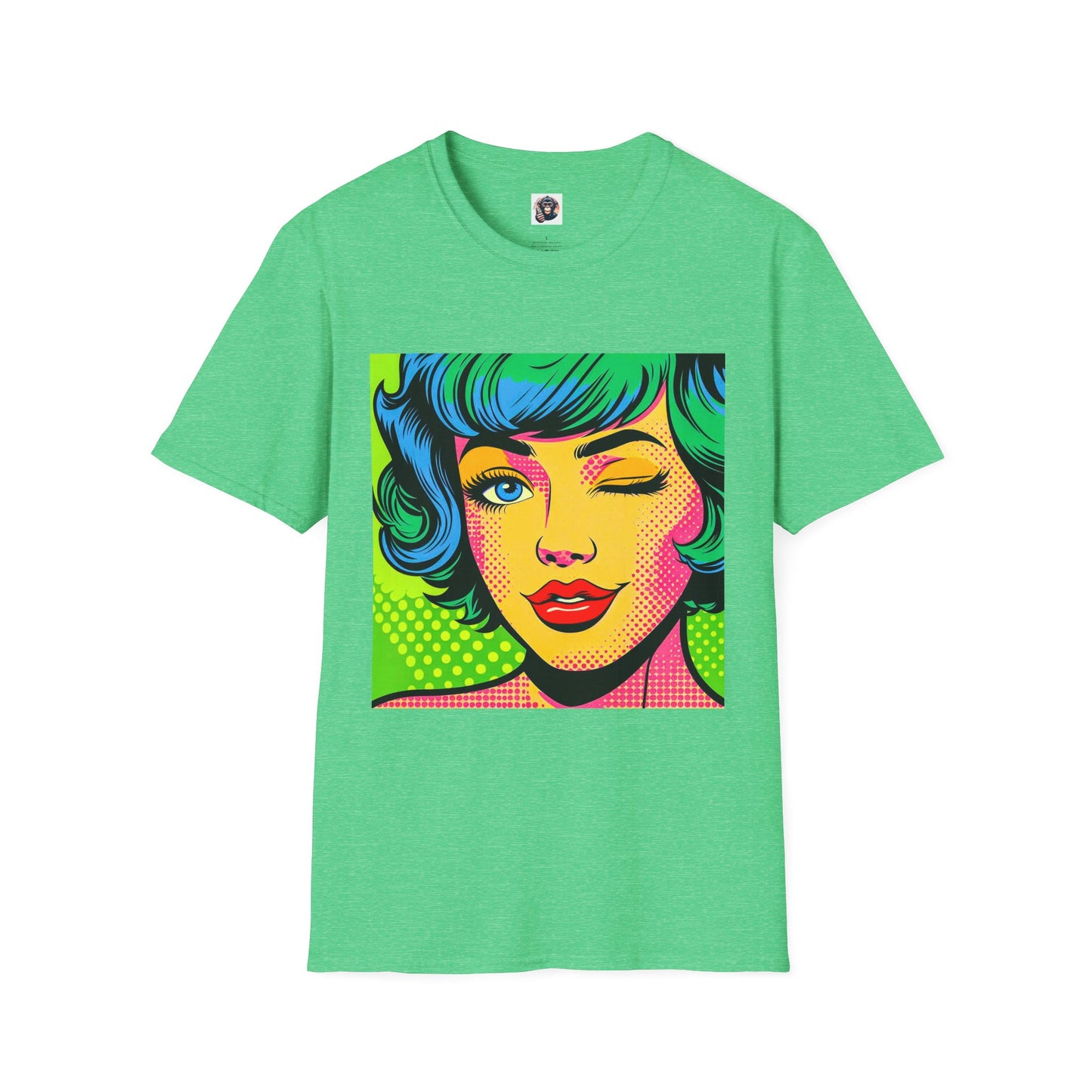 Homo Sapiens T-Shirt Printify S Heather Irish Green