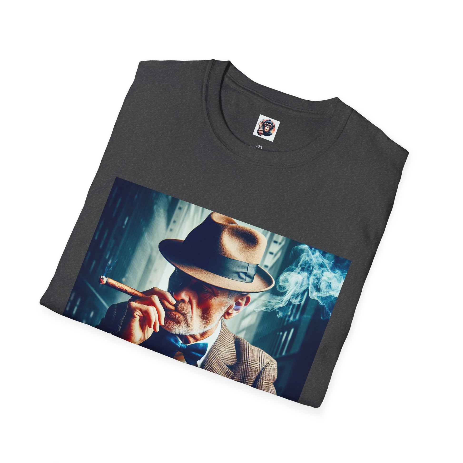 Homo Sapiens smoking T-Shirt Printify