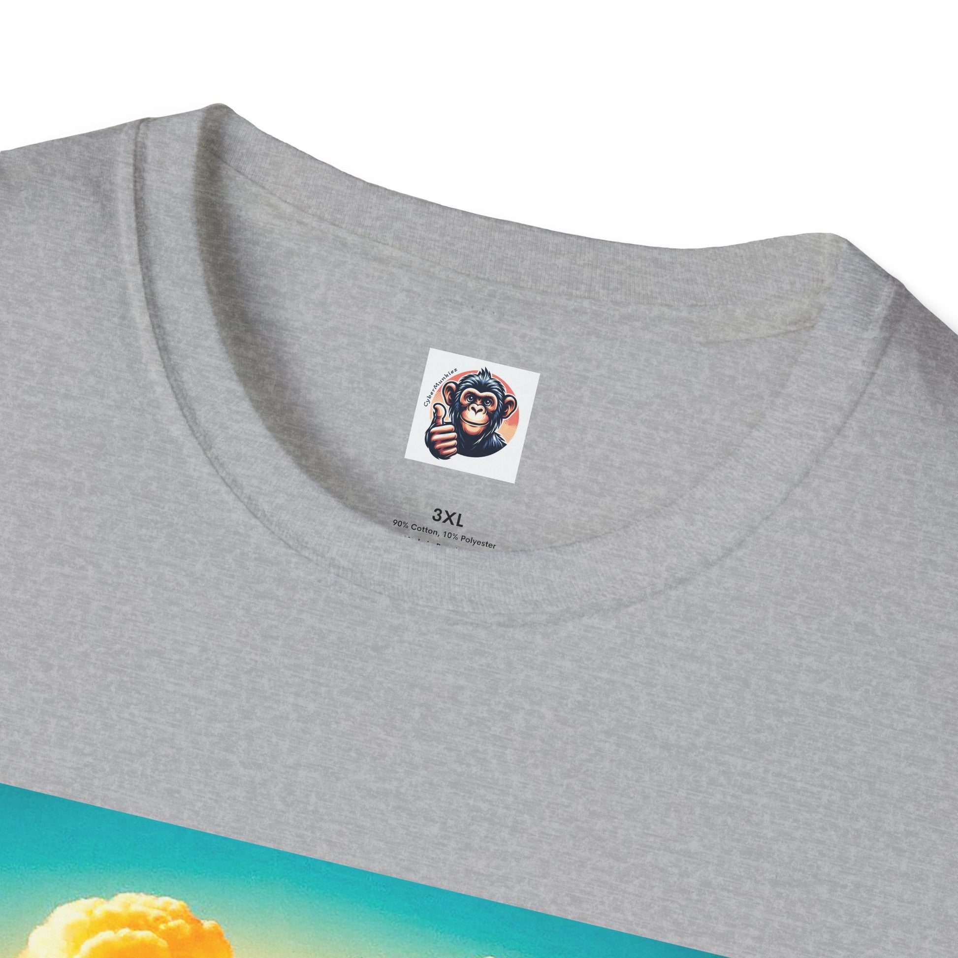 Wacky Homo Sapiens driving T-Shirt Printify