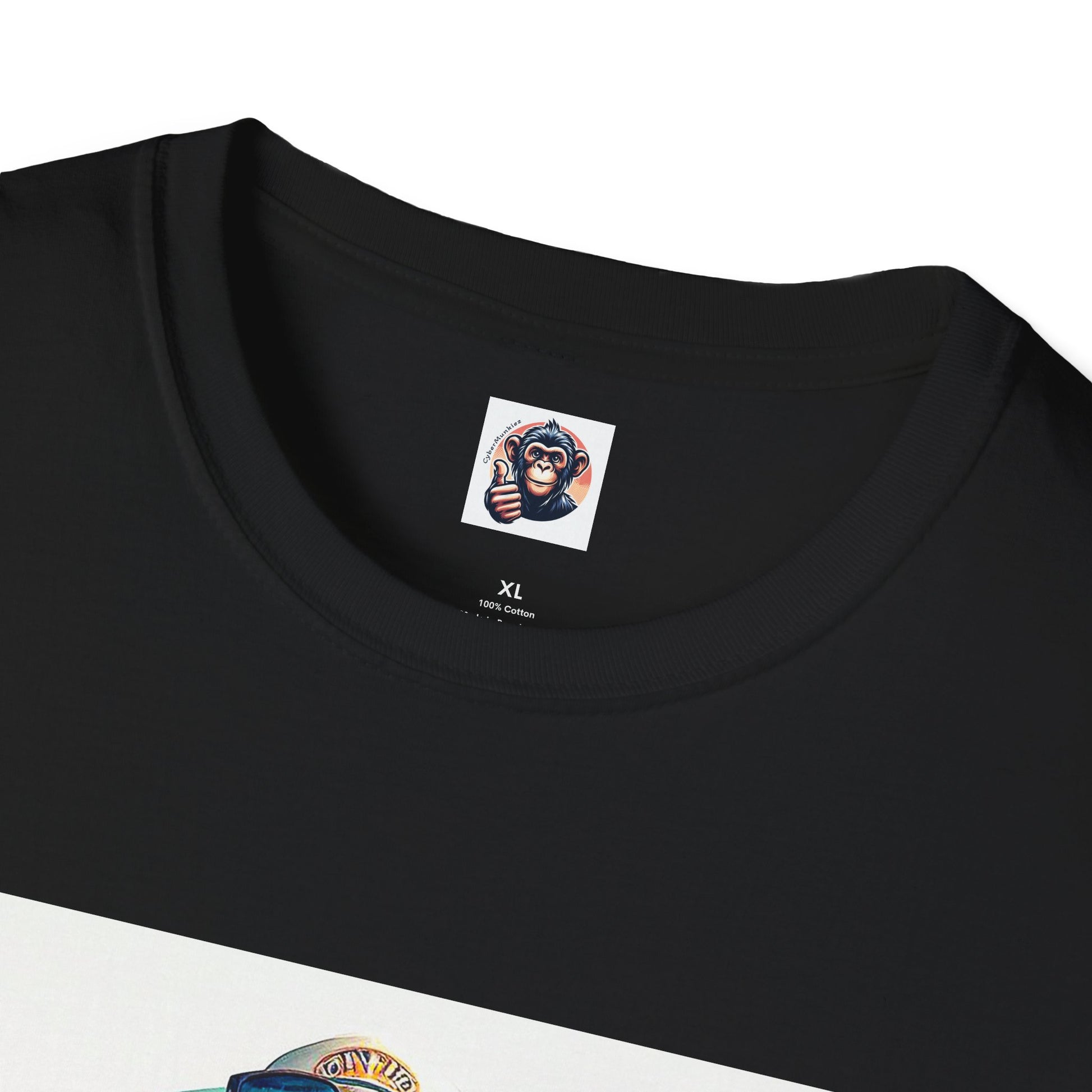 Chimp surfer T-Shirt Printify