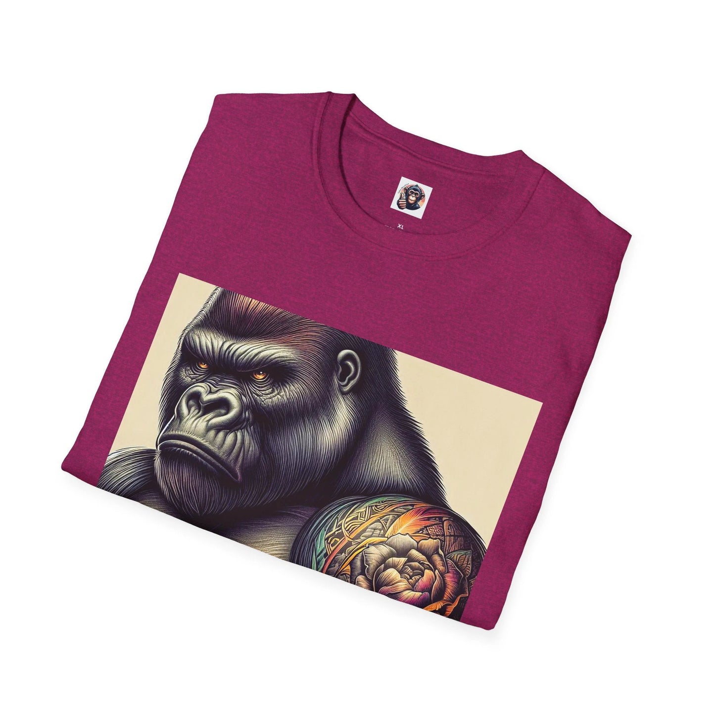 Gorilla angry by Printify
