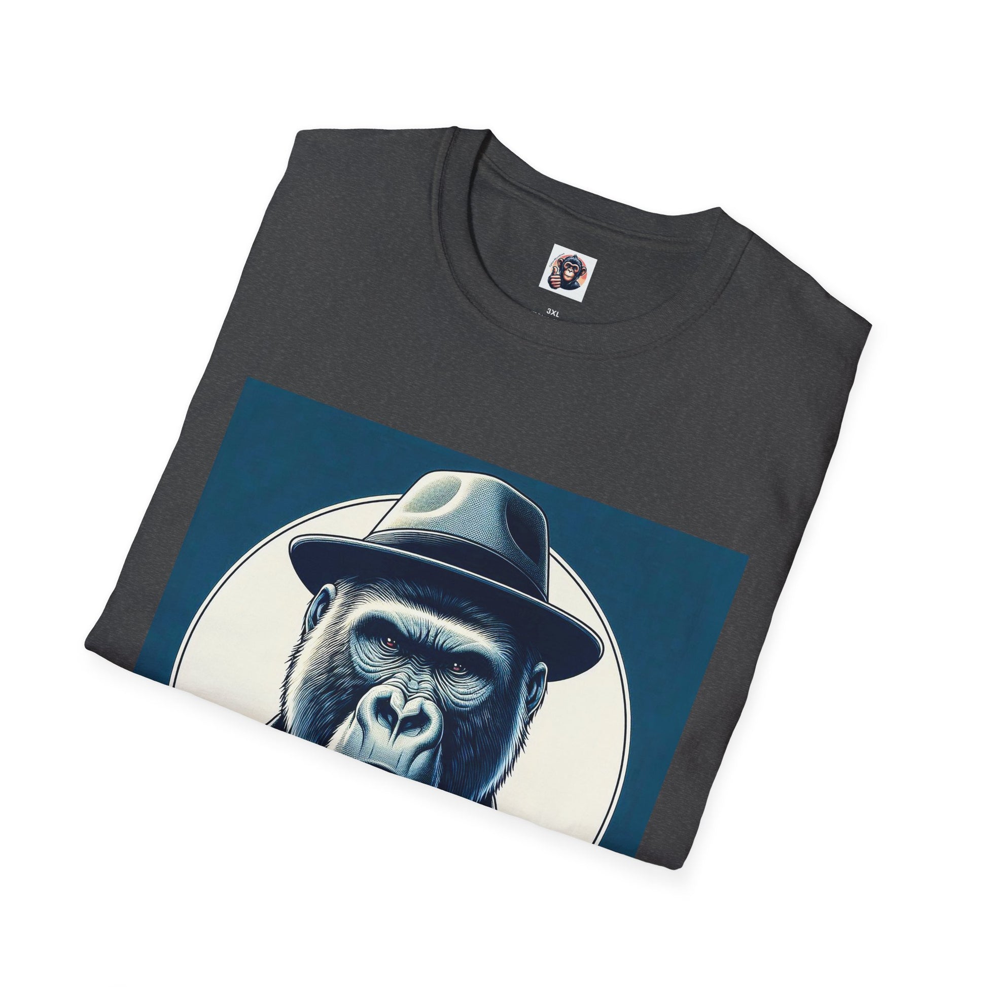 Gorilla working man T-Shirt Printify