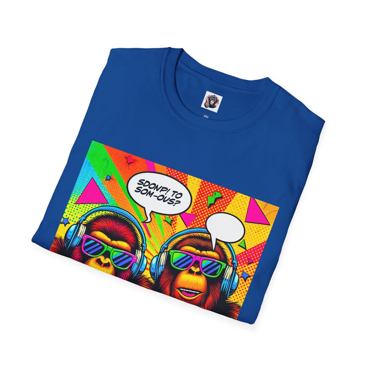 Orangutans comic book T-Shirt Printify