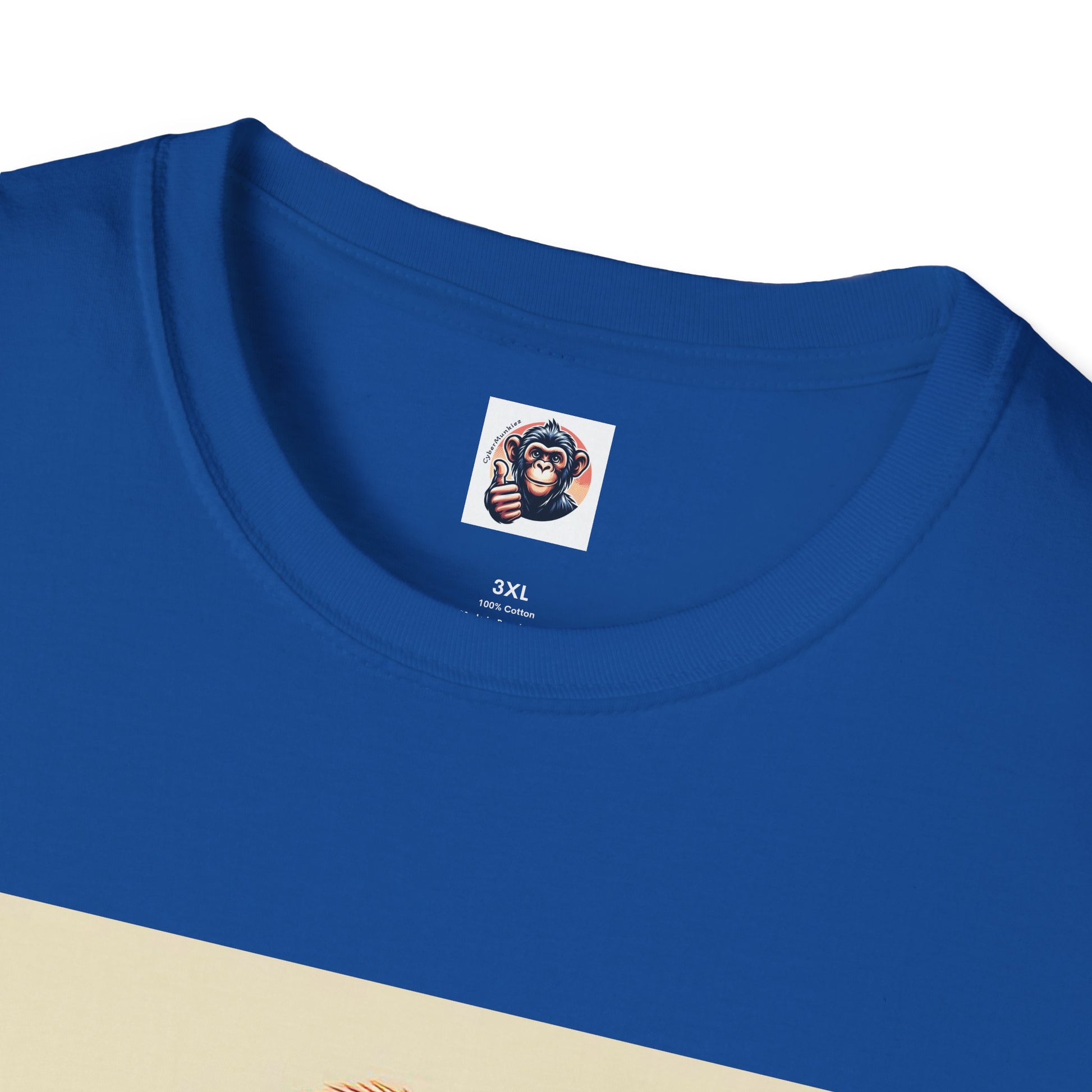 Capuchin Monkey surfs up T-Shirt Printify