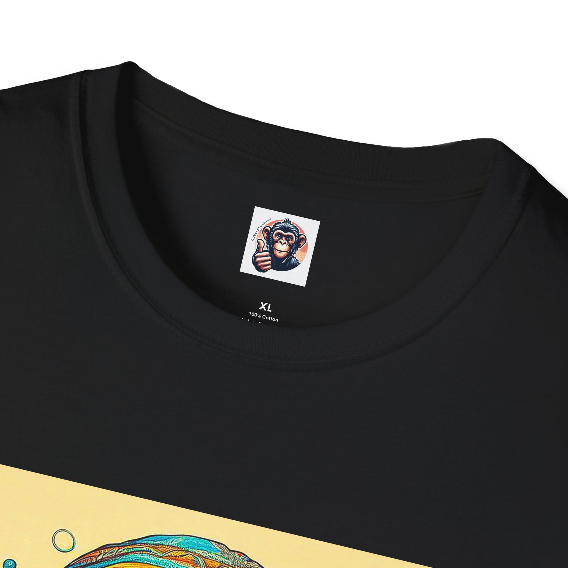 Capuchin Monkey 70s princess shirt T-Shirt Printify