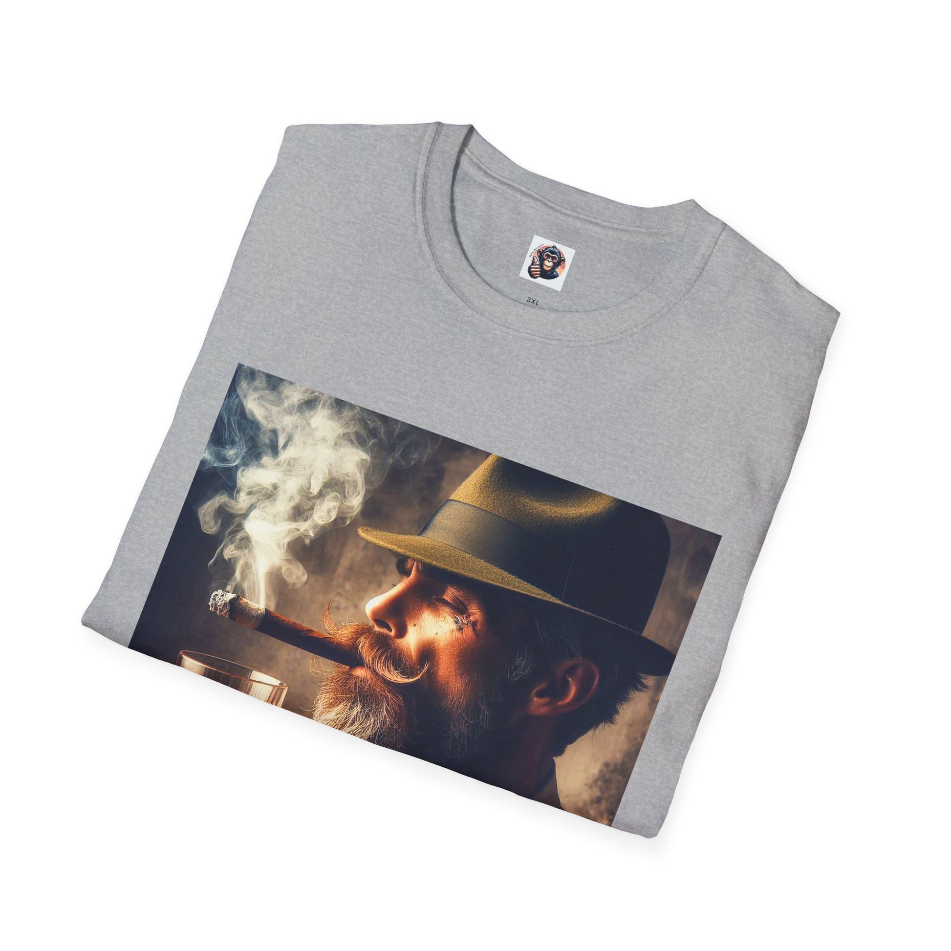 Homo Sapiens bar smoking T-Shirt Printify