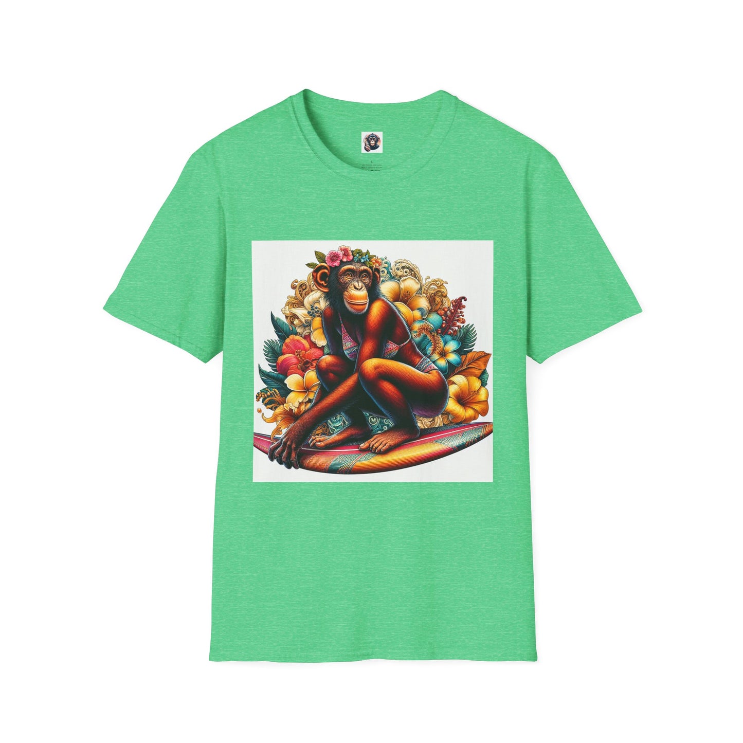 Bonobo T-Shirt Printify S Heather Irish Green