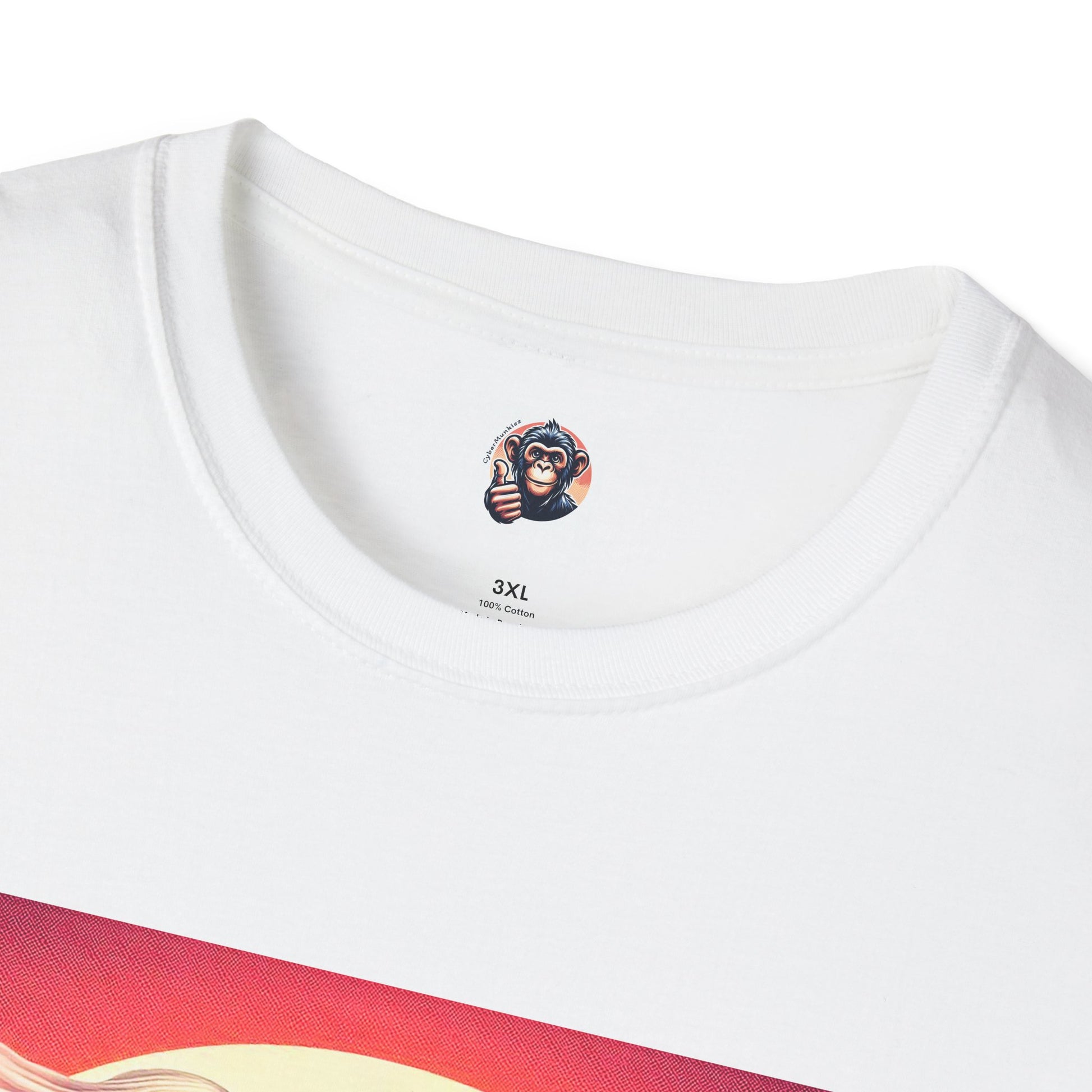 Wacky Bonobo red car T-Shirt Printify