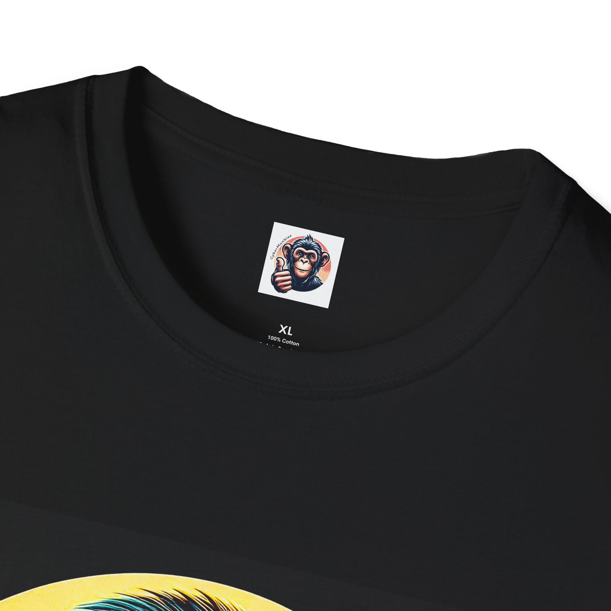 Capuchin Monkey old surfer T-Shirt Printify