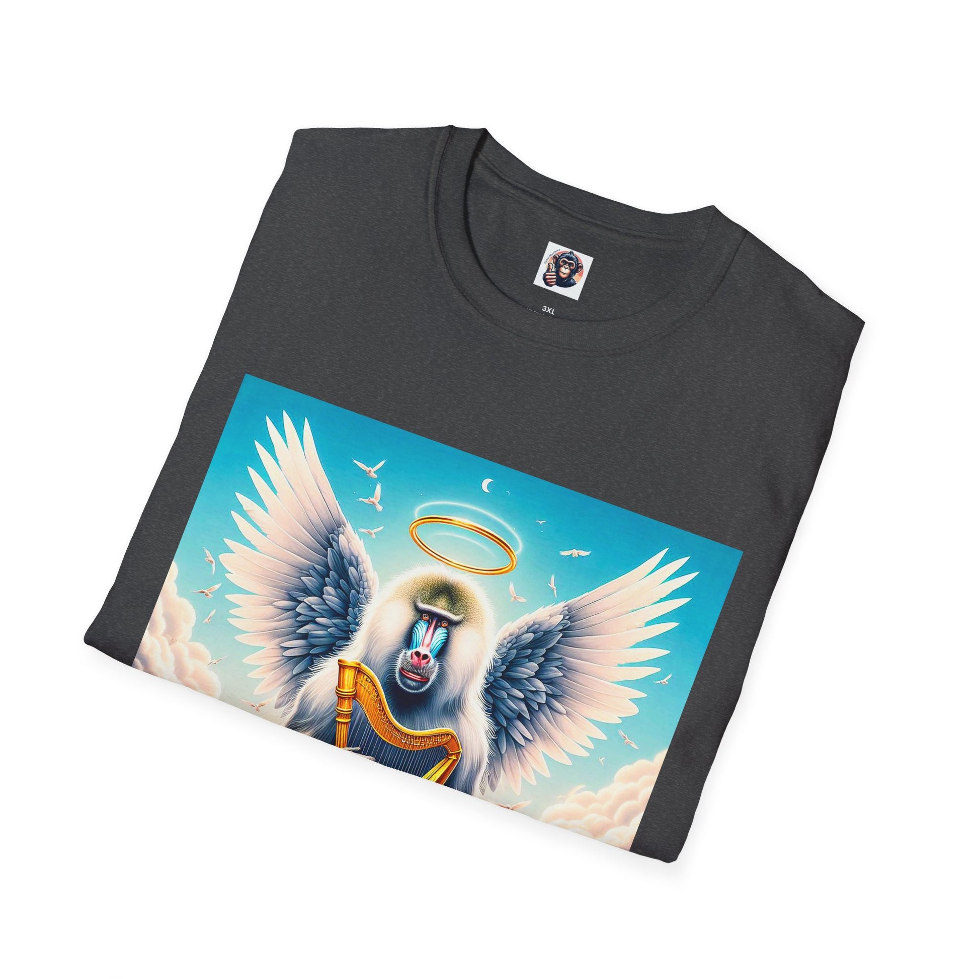 Baboon harp T-Shirt Printify