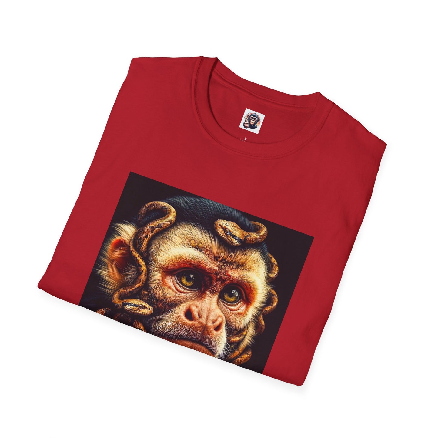 Capuchin Monkey snake hair shirt