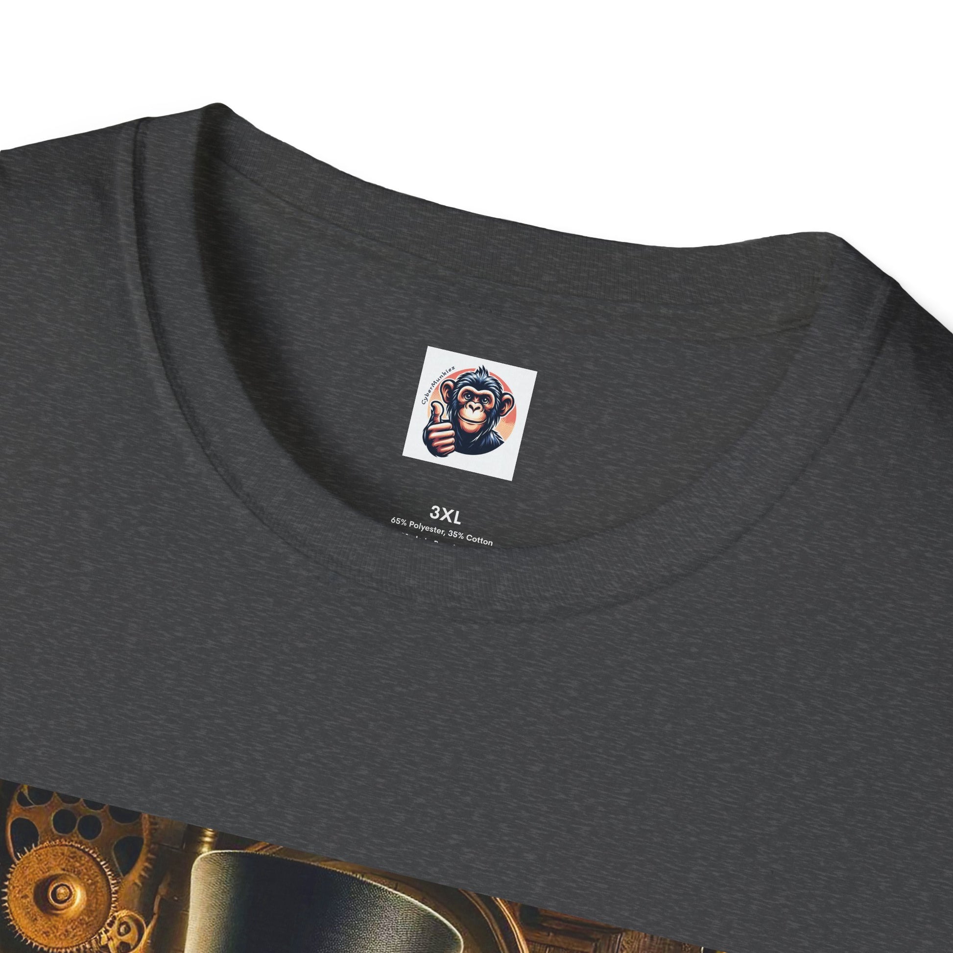 Chimp steam punk T-Shirt Printify