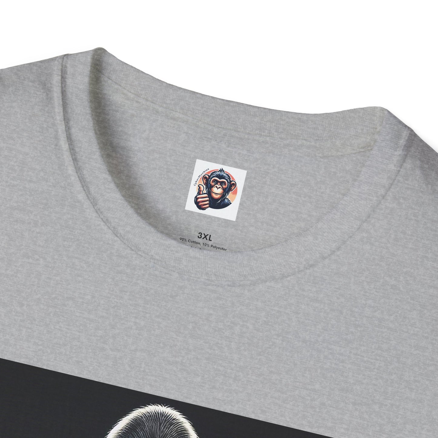 Gorilla muscles man T-Shirt Printify