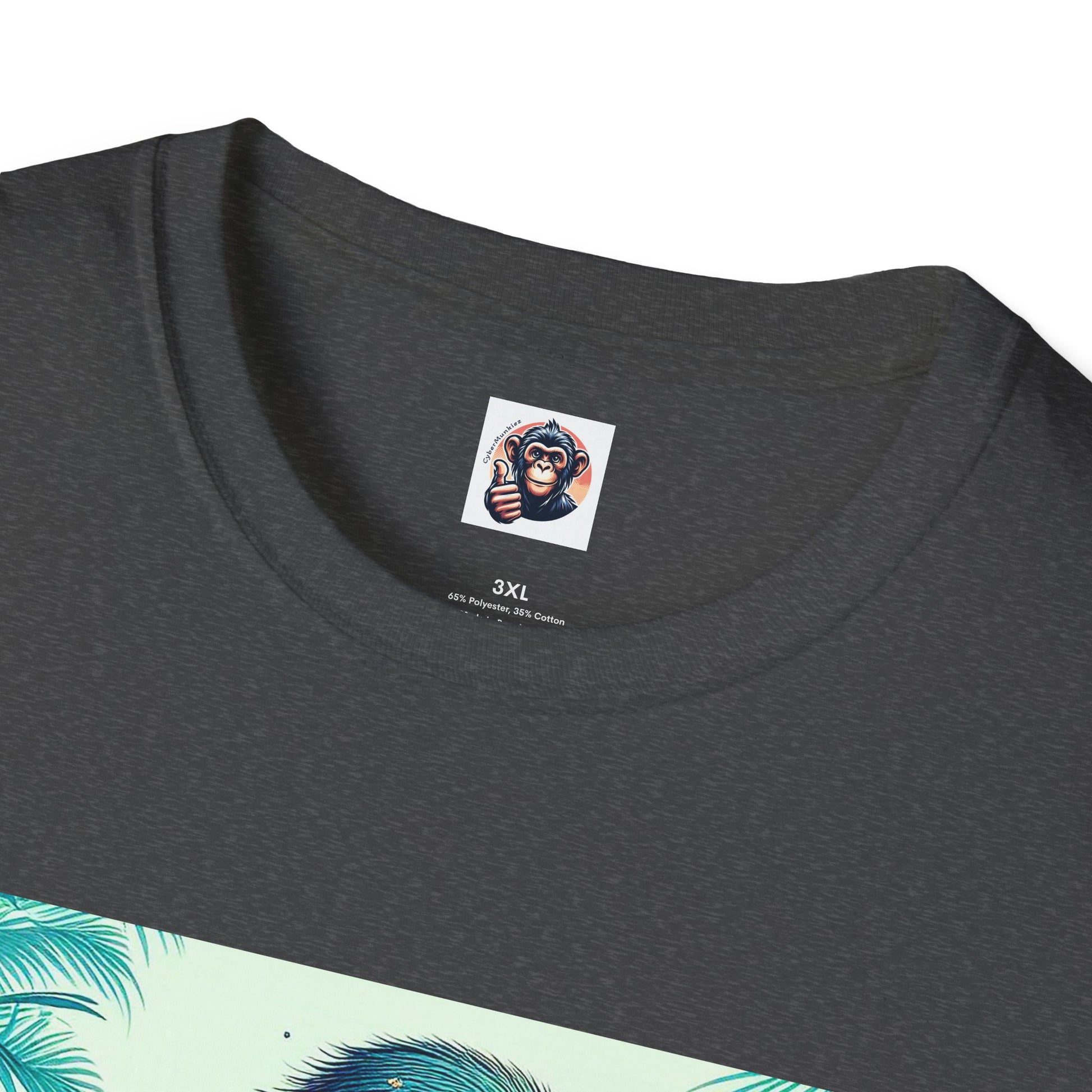 Bonobo crashing waves T-Shirt Printify